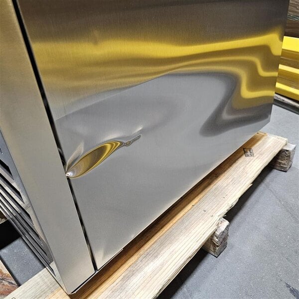 Scratch and Dent True TWT-93-HC 93 1/4" Deep Worktop Refrigerator with 3 9/16" Backsplash