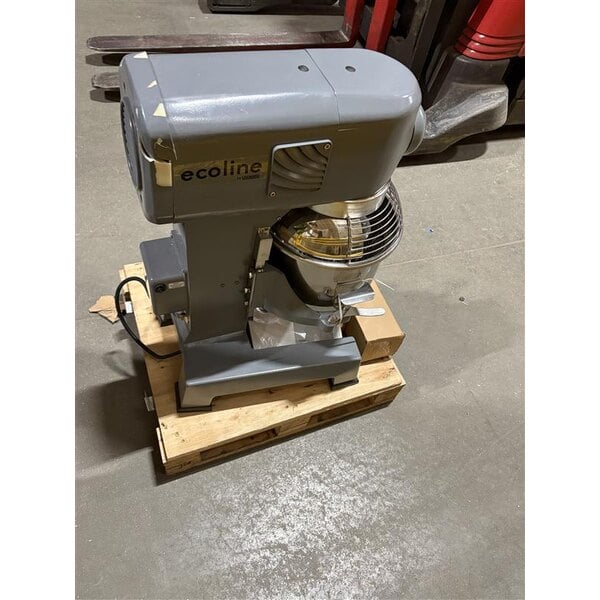 Scratch and Dent Ecoline by Hobart EMM10-1STD 10 Qt. Planetary Stand Mixer with Guard & Standard Accessories - 120V, 3/4 hp