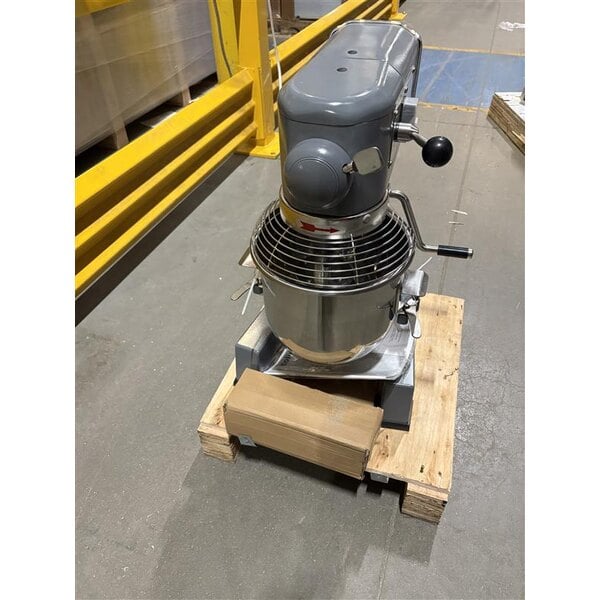 Scratch and Dent Ecoline by Hobart EMM10-1STD 10 Qt. Planetary Stand Mixer with Guard & Standard Accessories - 120V, 3/4 hp