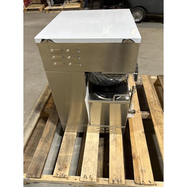 Scratch and Dent Curtis GEMTS10A1000 G3 Gemini Twin 1.5 Gallon Satellite Coffee Brewer - 220V