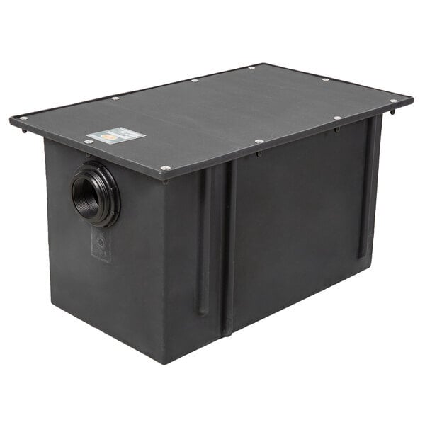 Scratch and Dent Ashland PolyTrap 4825 50 lb. Grease Trap with Threaded Connections