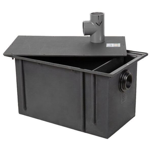 Scratch and Dent Ashland PolyTrap 4825 50 lb. Grease Trap with Threaded Connections