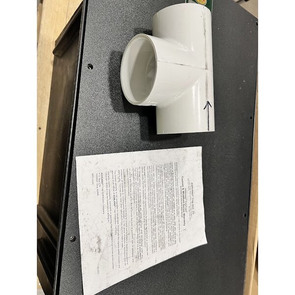 Scratch and Dent Ashland PolyTrap 4825 50 lb. Grease Trap with Threaded Connections