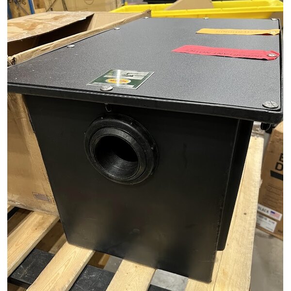 Scratch and Dent Ashland PolyTrap 4825 50 lb. Grease Trap with Threaded Connections