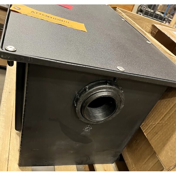 Scratch and Dent Ashland PolyTrap 4825 50 lb. Grease Trap with Threaded Connections
