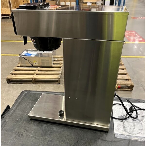 Scratch and Dent Bunn 23001.0006 CWTF15-APS Automatic Airpot Coffee Brewer with Hot Water Faucet - 120V