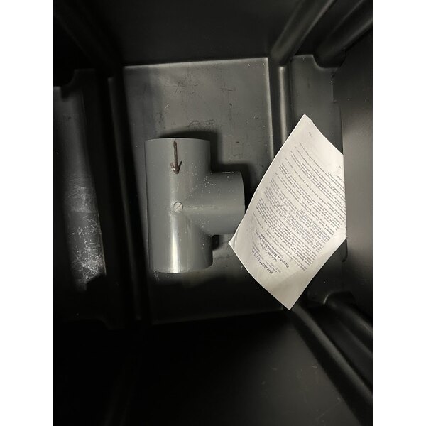 Scratch and Dent Ashland PolyTrap 4835 70 lb. Grease Trap with Threaded Connections