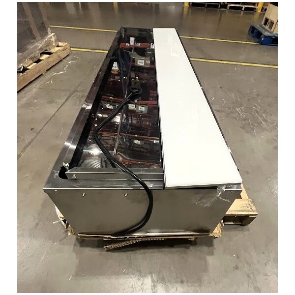 Scratch and Dent Avantco STE-5S Five Pan Open Well Electric Steam Table with Undershelf - 208/240V, 3750W