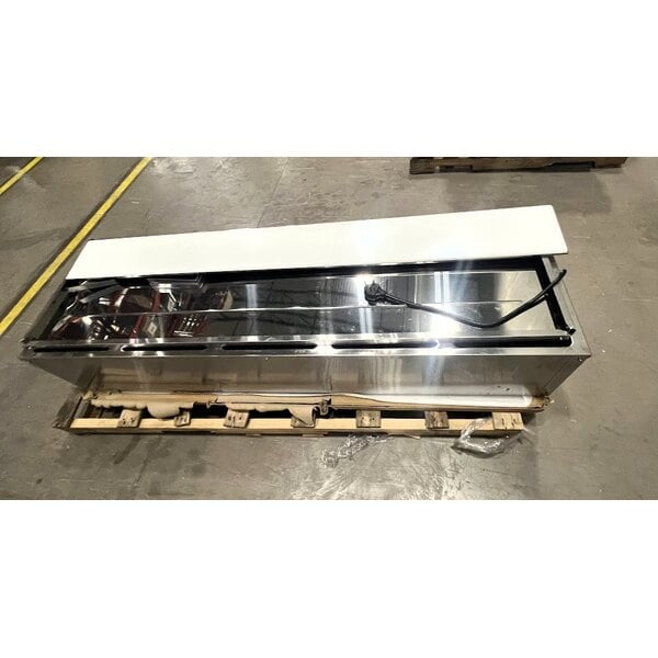 Scratch and Dent Avantco STE-5S Five Pan Open Well Electric Steam Table with Undershelf - 208/240V, 3750W