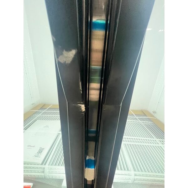 Scratch and Dent True GDM-49-HC~TSL01 54 1/4" Black Refrigerated Glass Door Merchandiser with LED Lighting