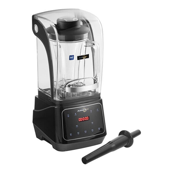 Scratch and Dent AvaMix Apex HBX2000 64 oz. 3 1/2 hp Programmable Commercial Blender with Touchpad and Sound Enclosure - 120V