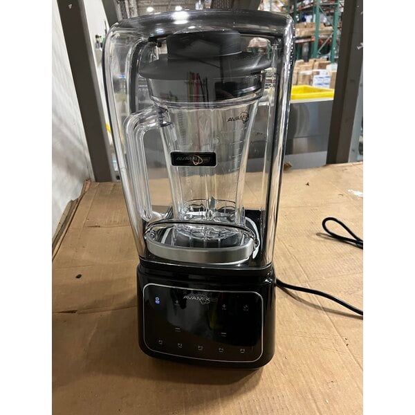 Scratch and Dent AvaMix Apex HBX2000 64 oz. 3 1/2 hp Programmable Commercial Blender with Touchpad and Sound Enclosure - 120V