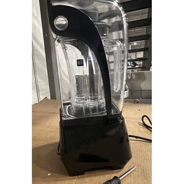 Scratch and Dent AvaMix Apex HBX2000 64 oz. 3 1/2 hp Programmable Commercial Blender with Touchpad and Sound Enclosure - 120V