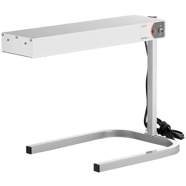 Scratch and Dent Nemco 6152-24 24" Portable Infrared French Fry Warmer / Dump Station - 120V, 500W