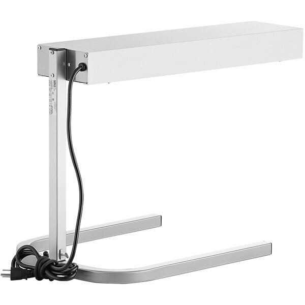 Scratch and Dent Nemco 6152-24 24" Portable Infrared French Fry Warmer / Dump Station - 120V, 500W