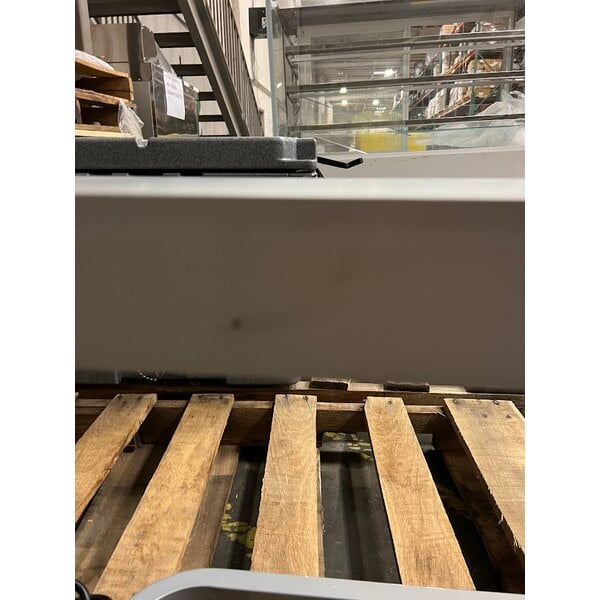 Scratch and Dent Nemco 6152-24 24" Portable Infrared French Fry Warmer / Dump Station - 120V, 500W