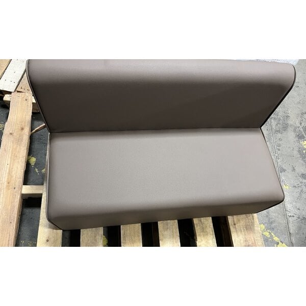 Scratch and Dent Flash Furniture Bright Beginnings 9 3/4" Neutral Vinyl Soft Seating Modular 2-Seat Sofa