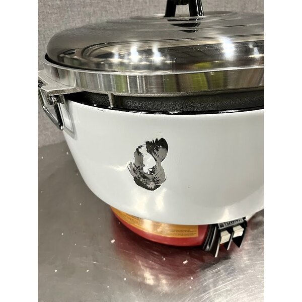 Scratch and Dent Town RS-50N-R Natural Gas 110 Cup (55 Cup Raw) Gas Rice Cooker / Warmer - 34,600 BTU