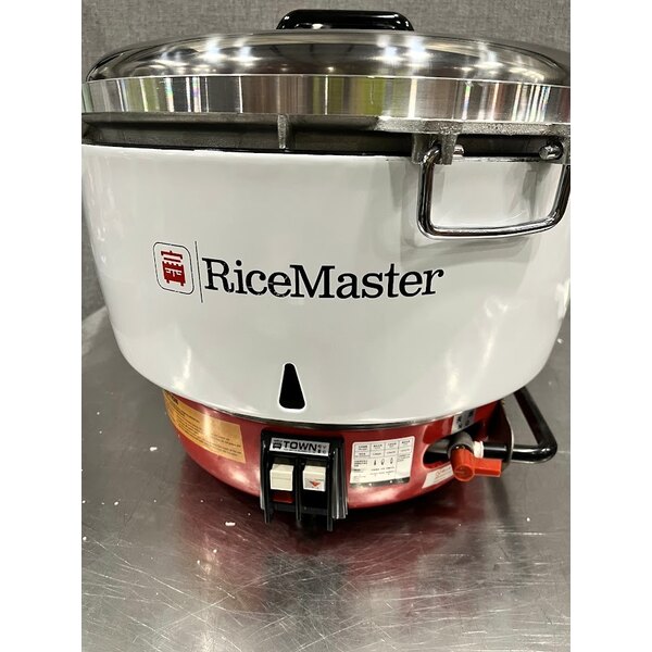 Scratch and Dent Town RS-50N-R Natural Gas 110 Cup (55 Cup Raw) Gas Rice Cooker / Warmer - 34,600 BTU
