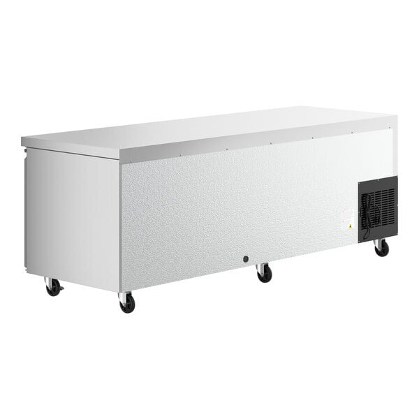 Scratch and Dent Avantco SS-UD-3R 93" Stainless Steel Extra Deep Undercounter Refrigerator