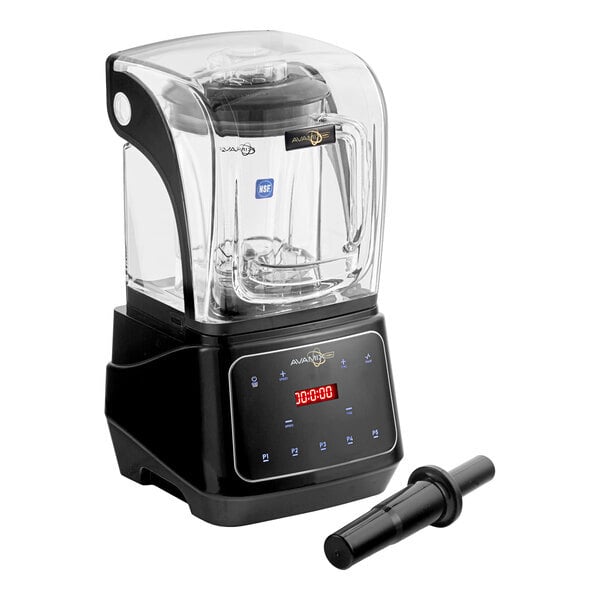Scratch and Dent AvaMix Apex HBX1000 48 oz. 3 1/2 hp Programmable Commercial Blender with Touchpad and Sound Enclosure - 120V