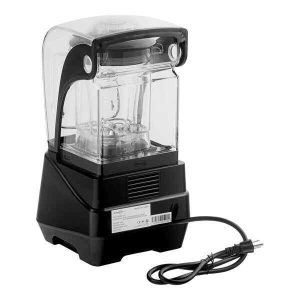 Scratch and Dent AvaMix Apex HBX1000 48 oz. 3 1/2 hp Programmable Commercial Blender with Touchpad and Sound Enclosure - 120V