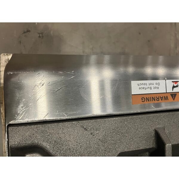 Scratch and Dent Cooking Performance Group SR-CPG-12-NL 12" Step-Up Countertop Range / Hot Plate with 2 High Output Burners - 60,000 BTU