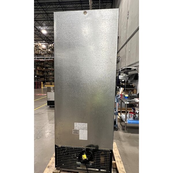 Scratch and Dent Beverage-Air MT23-1B 29 1/2" Marketeer Series Black Refrigerated Glass Door Merchandiser with LED Lighting