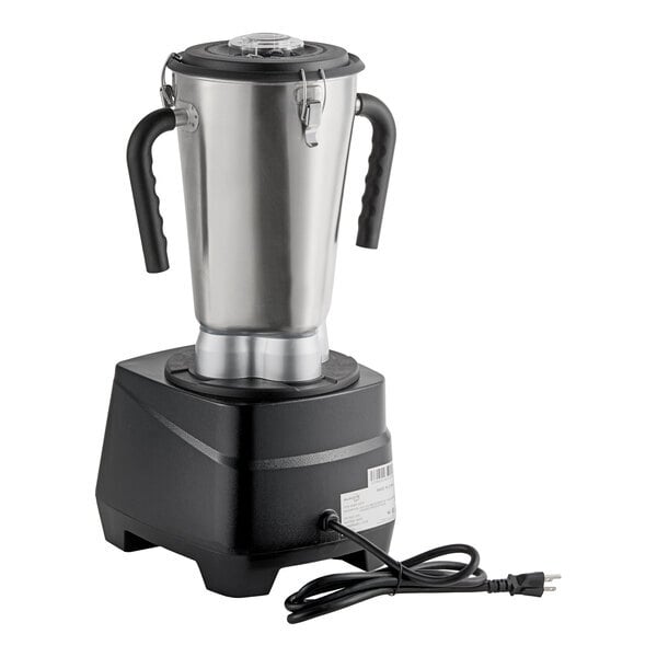 Scratch and Dent AvaMix BX1GRGV 3 3/4 hp 1 Gallon Stainless Steel Heavy Duty Commercial Food Blender with Variable Speed Controls - 120V