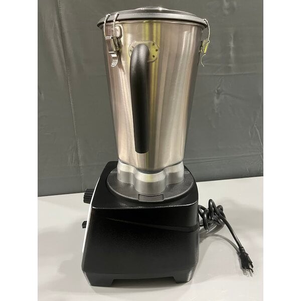 Scratch and Dent AvaMix BX1GRGV 3 3/4 hp 1 Gallon Stainless Steel Heavy Duty Commercial Food Blender with Variable Speed Controls - 120V