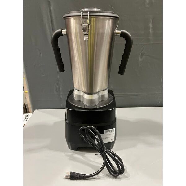 Scratch and Dent AvaMix BX1GRGV 3 3/4 hp 1 Gallon Stainless Steel Heavy Duty Commercial Food Blender with Variable Speed Controls - 120V