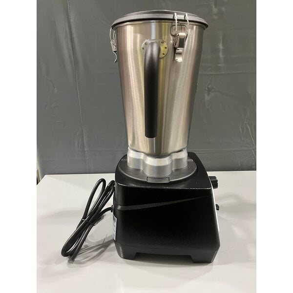 Scratch and Dent AvaMix BX1GRGV 3 3/4 hp 1 Gallon Stainless Steel Heavy Duty Commercial Food Blender with Variable Speed Controls - 120V