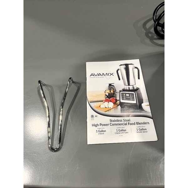 Scratch and Dent AvaMix BX1GRG 3 3/4 hp 1 Gallon Stainless Steel Heavy Duty Commercial Food Blender - 120V
