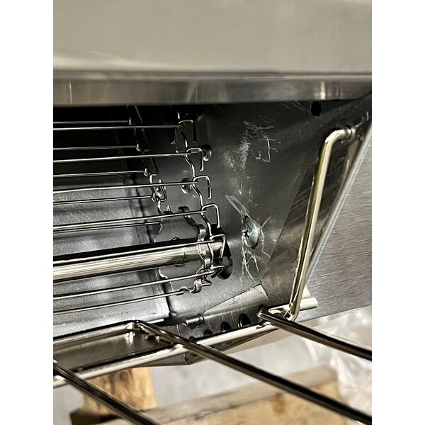 Scratch and Dent Hatco TQ-1800H Toast Qwik Conveyor Toaster - 3" Opening, 208V