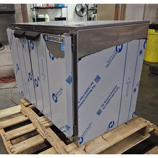 Scratch and Dent Beverage-Air UCR34HC-23 34" Low Profile Undercounter Refrigerator