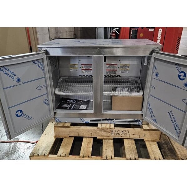 Scratch and Dent Beverage-Air UCR34HC-23 34" Low Profile Undercounter Refrigerator