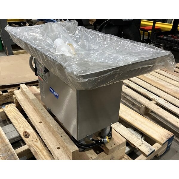 Scratch and Dent ProCut KG-22-W-XP #22 Electric Meat Grinder with Safe Guard - 220V, 2 hp