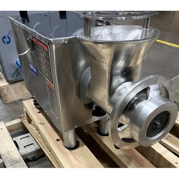 Scratch and Dent ProCut KG-22-W-XP #22 Electric Meat Grinder with Safe Guard - 220V, 2 hp