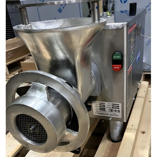 Scratch and Dent ProCut KG-22-W-XP #22 Electric Meat Grinder with Safe Guard - 220V, 2 hp