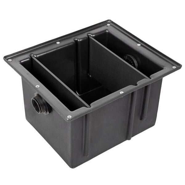 Scratch and Dent Ashland PolyTrap 4815 30 lb. Grease Trap with Threaded Connections