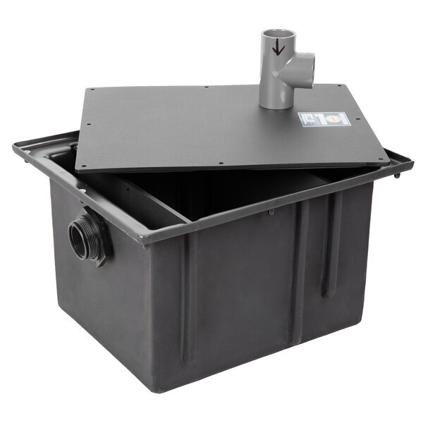 Scratch and Dent Ashland PolyTrap 4815 30 lb. Grease Trap with Threaded Connections