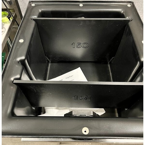 Scratch and Dent Ashland PolyTrap 4815 30 lb. Grease Trap with Threaded Connections