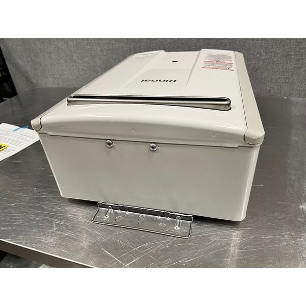 Scratch and Dent Rinnai V53DeP Liquid Propane Wall-Mounted Outdoor Tankless Water Heater - 120V, 120,000 BTU, 5.3 GPM