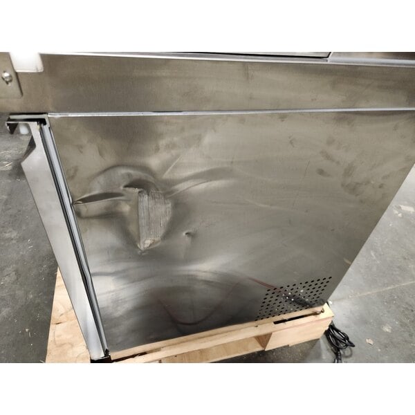 Scratch and Dent Avantco SS-PT-71M-HC 70" 3 Door Mega Top Stainless Steel Refrigerated Sandwich Prep Table