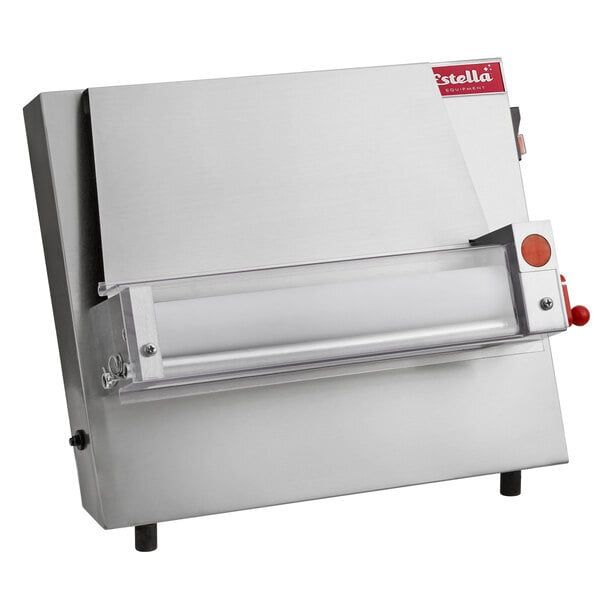 Scratch and Dent Estella EDS12S 12" Countertop One Stage Dough Sheeter - 120V, 1/2 HP