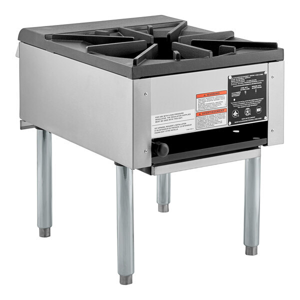 Scratch and Dent Wolf by Vulcan WSPR1-NAT Natural Gas Stock Pot Range - 110,000 BTU