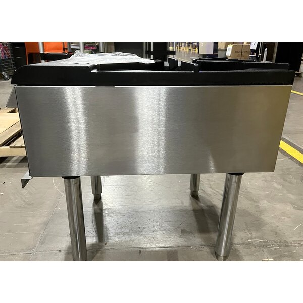 Scratch and Dent Wolf by Vulcan WSPR1-NAT Natural Gas Stock Pot Range - 110,000 BTU