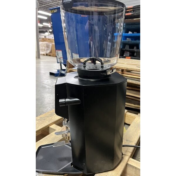 Scratch and Dent Anfim Alba 4.4 lb. Black On-Demand Espresso Grinder - 110V