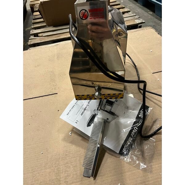 Scratch and Dent Avantco MT64 Stainless Steel 64 Blade Meat Tenderizer - 115V, 1/2 hp