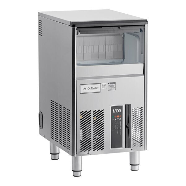 Scratch and Dent Ice-O-Matic UCG060A 15" Air Cooled Undercounter Gourmet Cube Ice Machine - 115V, 1 Phase, 63 lb.